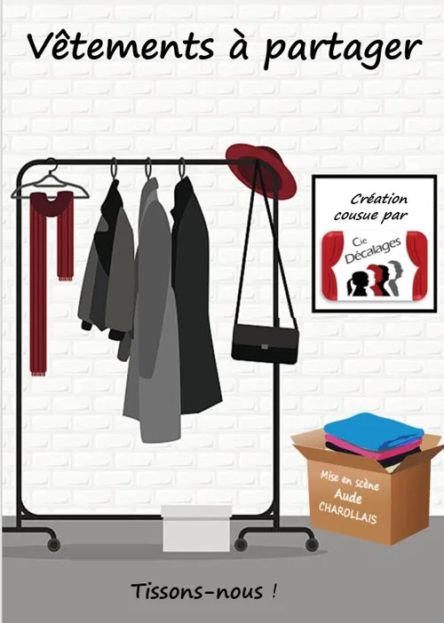 Affiche de Vêtements à partager