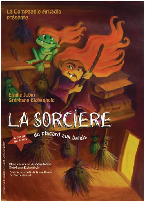 Affiche de La Sorcière du placard aux balais