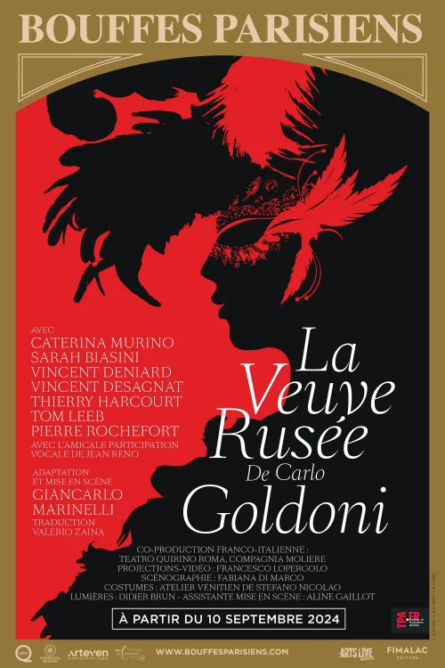 Affiche de La Veuve Rusée