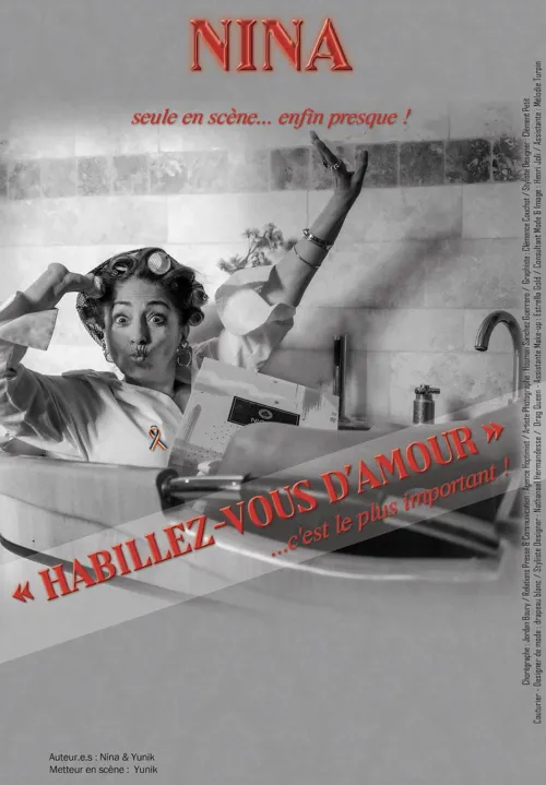 Affiche de Nina dans Habillez-vous d'amour... c'est le plus important !