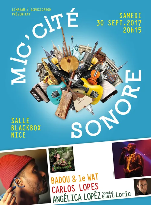 Affiche de Mic Cité sonore
