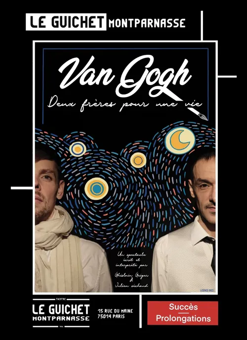 Affiche de Van Gogh : Deux frères pour une vie