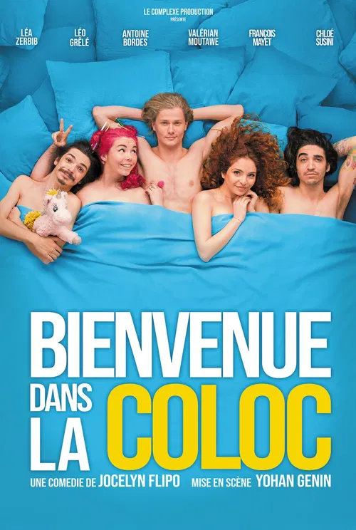 Affiche de Bienvenue dans la coloc