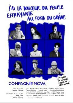 Affiche de J'ai la douceur du peuple effrayante au fond du crâne