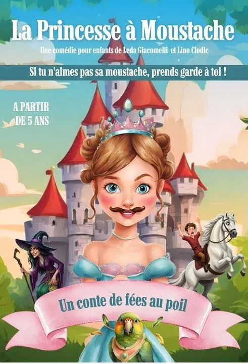 Affiche de La princesse à moustache