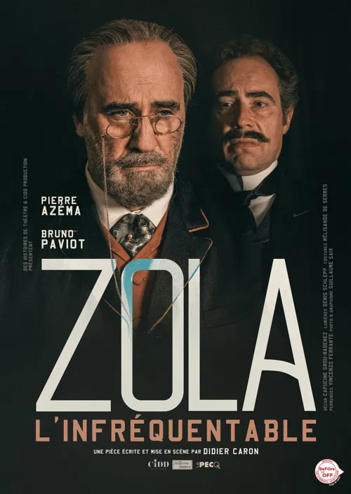 Affiche de Zola, l'infréquentable