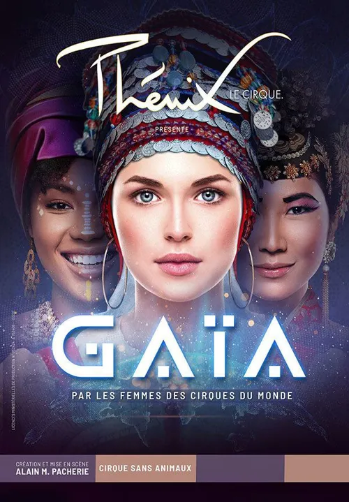 Affiche de Cirque Phenix dans Gaïa | par les femmes des Cirques du Monde