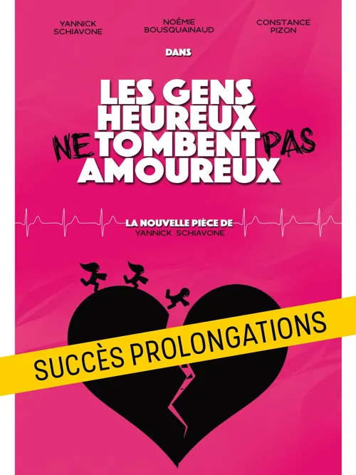 Affiche de Les gens heureux ne tombent pas amoureux