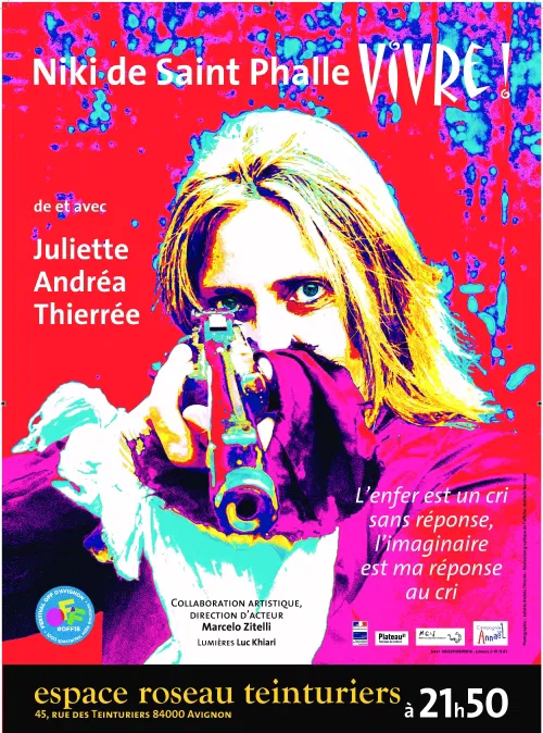 Affiche de Niki de Saint Phalle, Vivre!