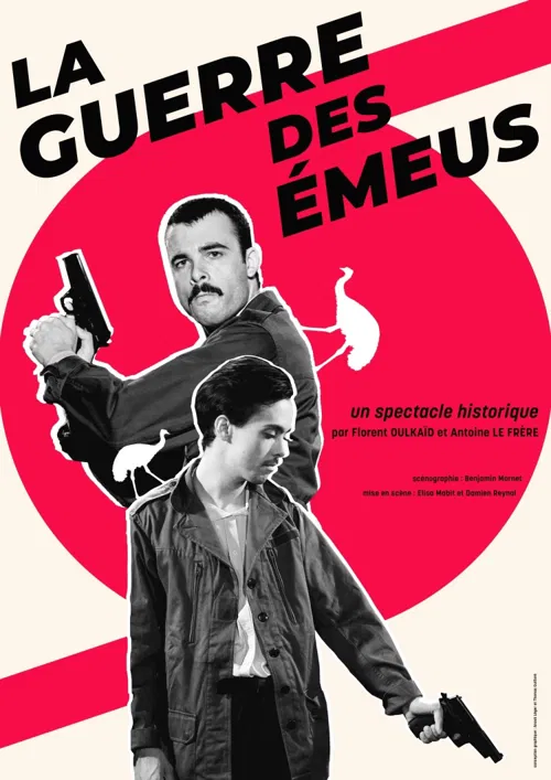 Affiche de La guerre des émeus