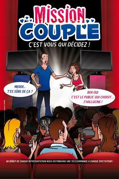 Affiche de Mission couple c'est vous qui décidez !