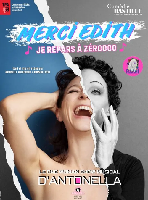 Affiche de Antonella Colapietro dans Merci Edith, je repars à zéroooo