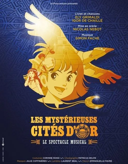 Affiche de Les Mystérieuses Cités d'Or