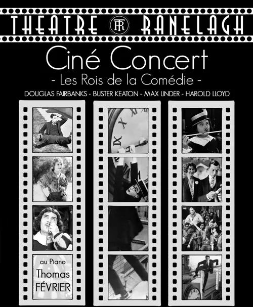 Affiche de Ciné-Concert - Les Rois de la Comédie
