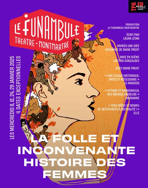 Affiche de La folle et inconvenante histoire des femmes