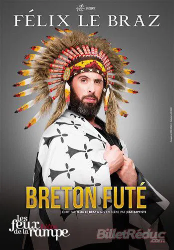 Affiche de Félix Le Braz dans Breton futé