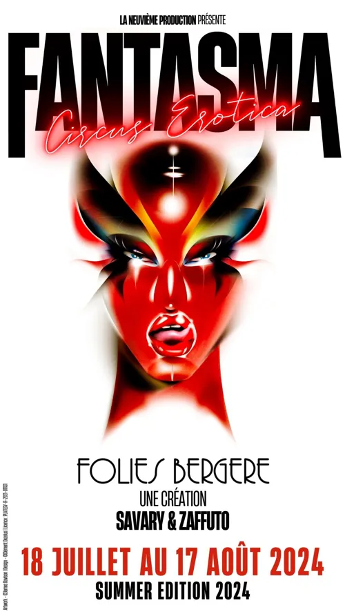 Affiche de Fantasma Circus Erotica