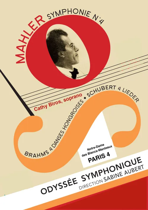 Affiche de Mahler, Symphonie 4
