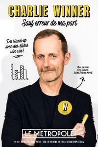 Affiche de Charlie Winner dans Sauf erreur de ma part