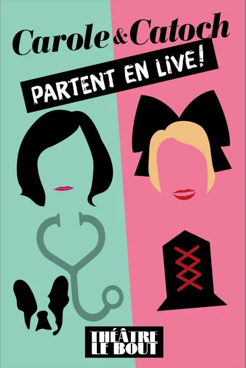Affiche de Carole et Catoch partent en live !