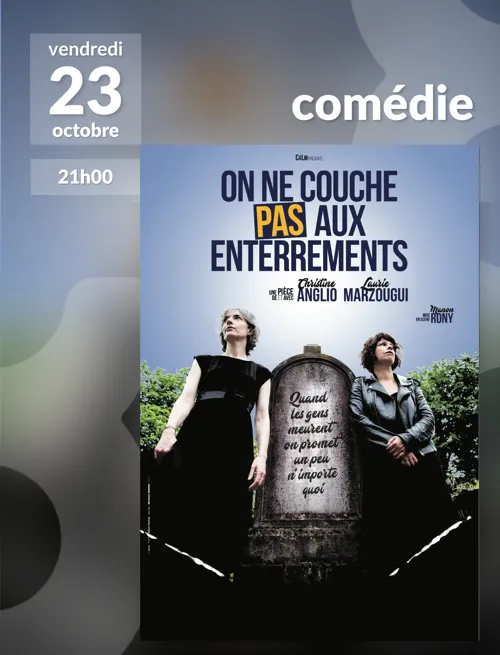 Affiche de On ne couche pas aux enterrements