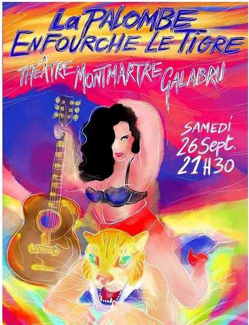 Affiche de La Palombe enfourche le tigre
