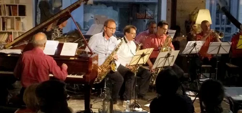 Affiche de Jazzgang au théâtre