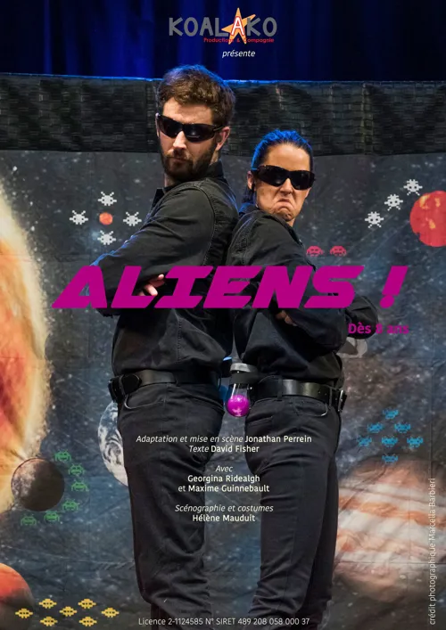 Affiche de Aliens !