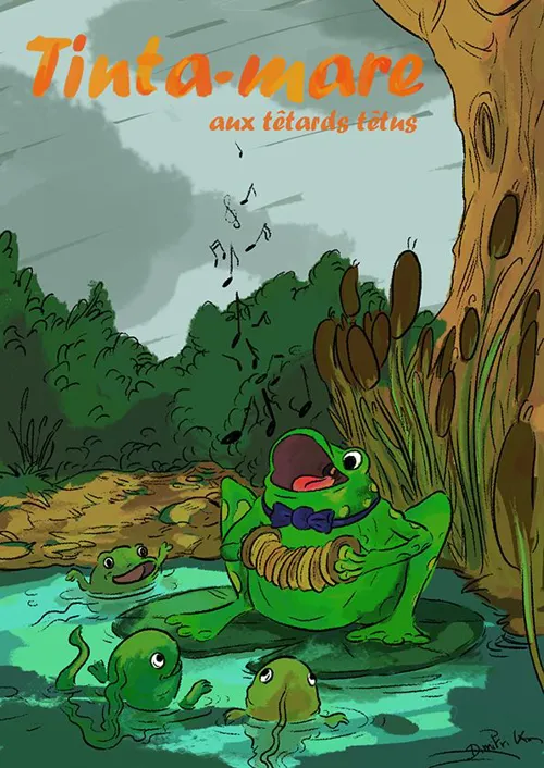 Affiche de Tinta-mare aux têtards têtus