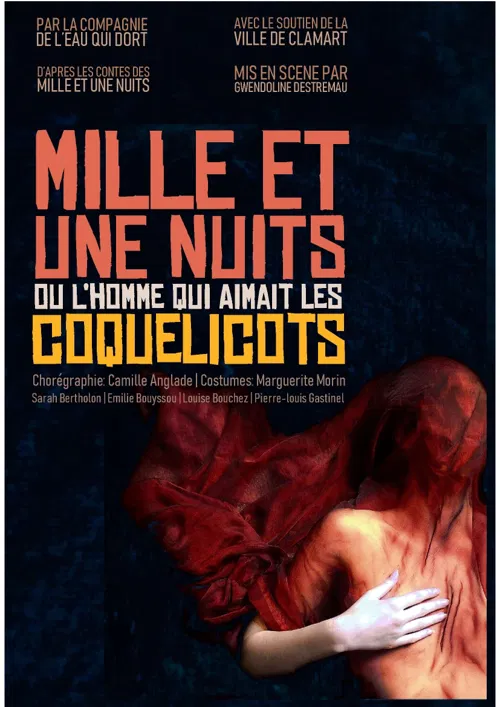 Affiche de Mille et une nuits ou l'homme qui aimait les coquelicots