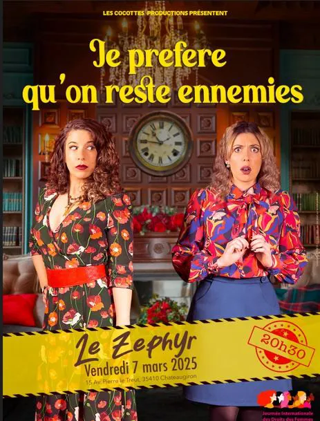 Affiche de Je préfère qu'on reste ennemies