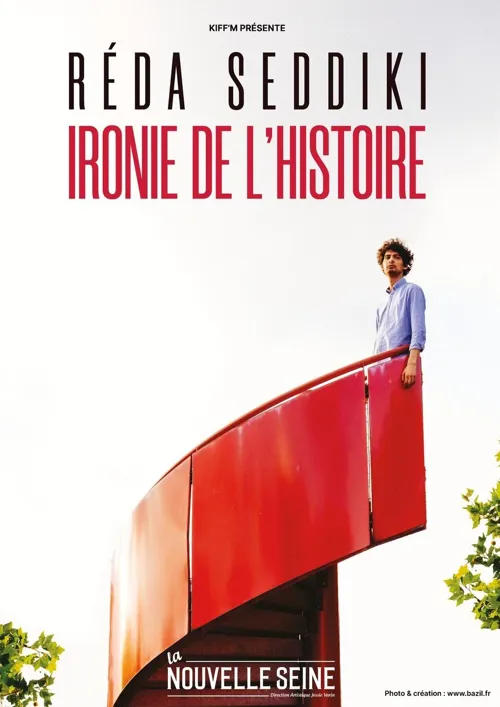 Affiche de Réda Seddiki dans Ironie de l'histoire