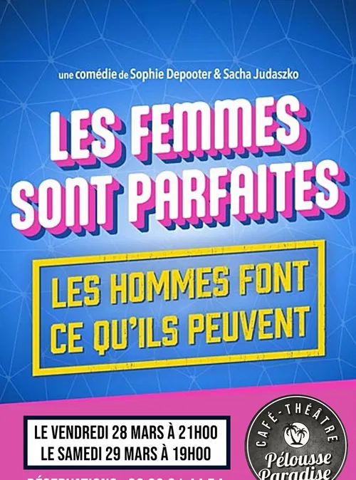 Affiche de Les Femmes sont parfaites, les Hommes font ce qu'ils peuvent