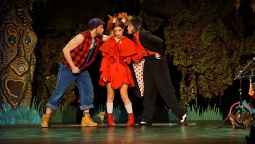 Photo 1 de La folle histoire du petit Chaperon rouge