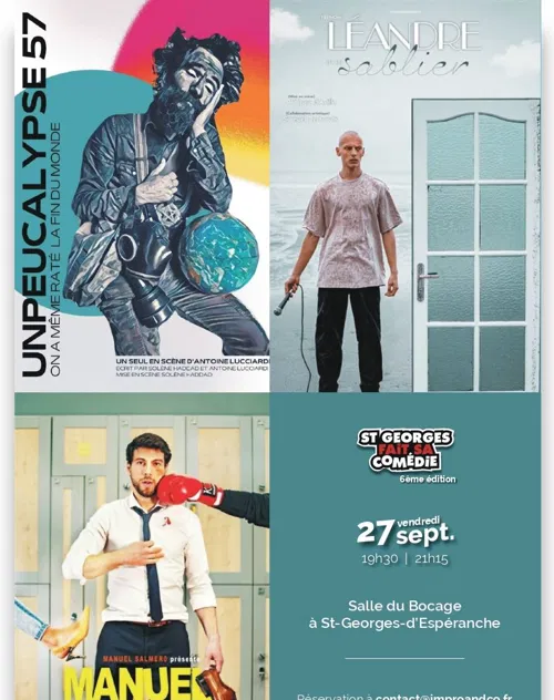 Affiche de Plateau d'humoristes - Saint-Georges Fait sa Comédie