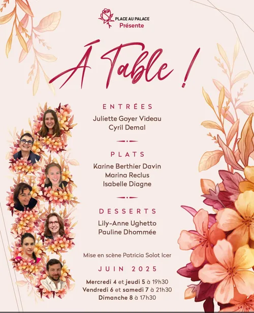 Affiche de À table !