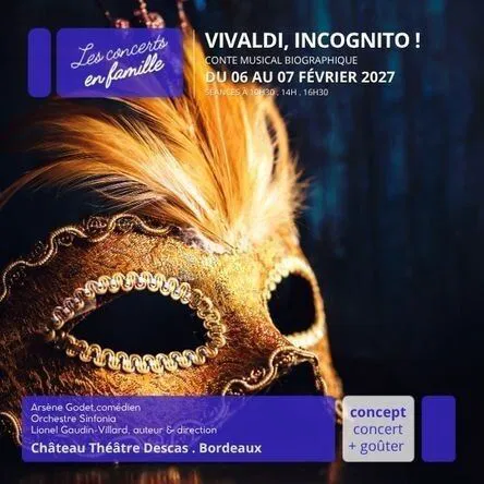Affiche de Vivaldi, incognito !