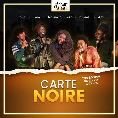 Affiche de Carte noire