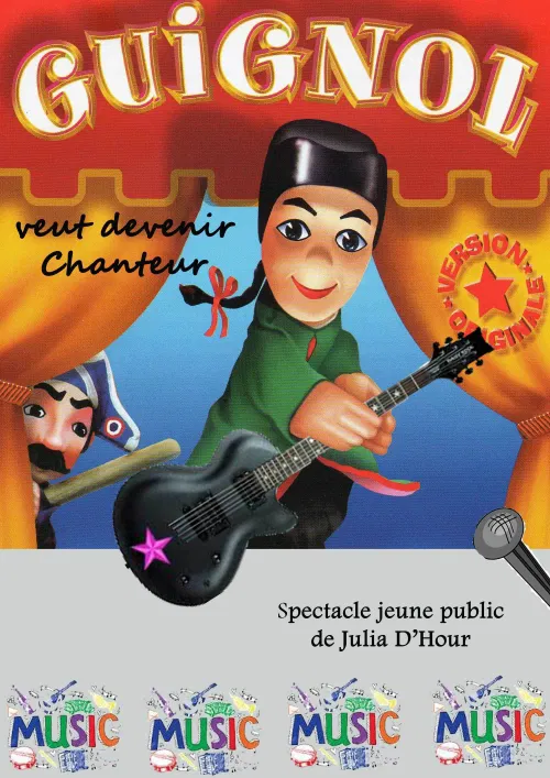 Affiche de Guignol veut devenir chanteur
