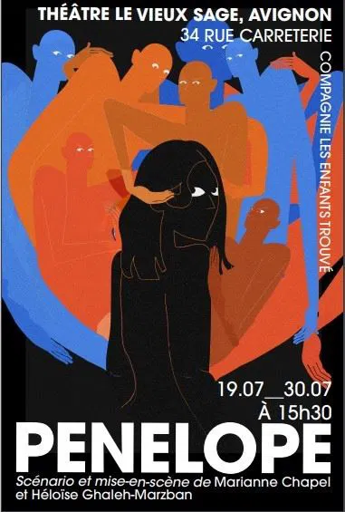 Affiche de Pénélope Théâtre le vieux sage