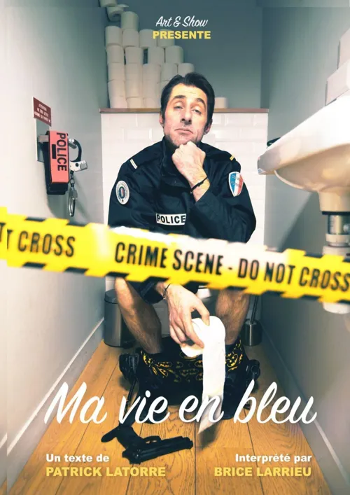 Affiche de Brice Larrieu dans Ma vie en bleu