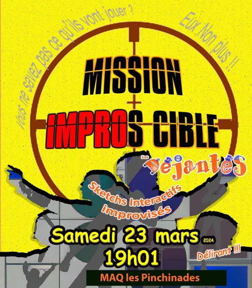 Affiche de Mission Impro Cibles