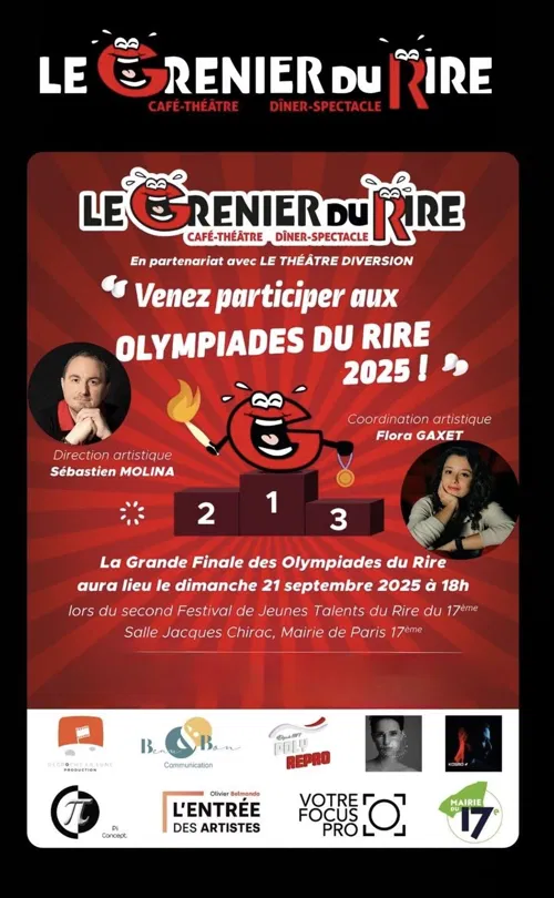 Affiche de Olympiades du Rire 2025