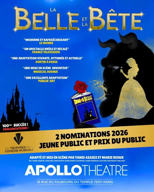 Affiche de La belle et la bête
