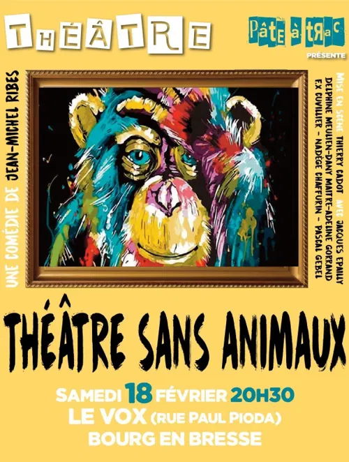 Affiche de Théâtre sans animaux