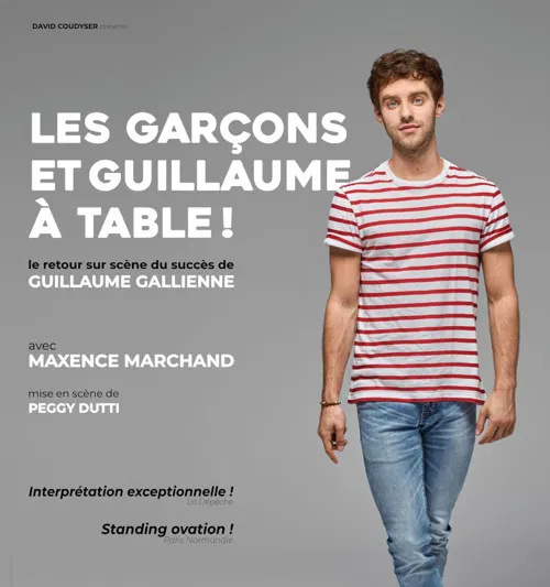 Affiche de Les garçons et Guillaume à table ! | de Guillaume Gallienne