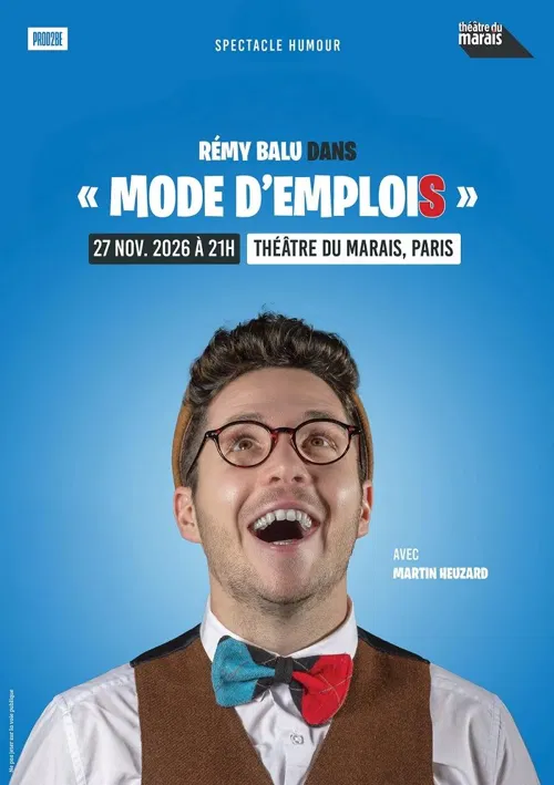 Affiche de Rémi Balu dans Mode d'emplois