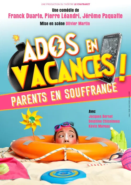 Affiche de Ados en vacances, parents en souffrance