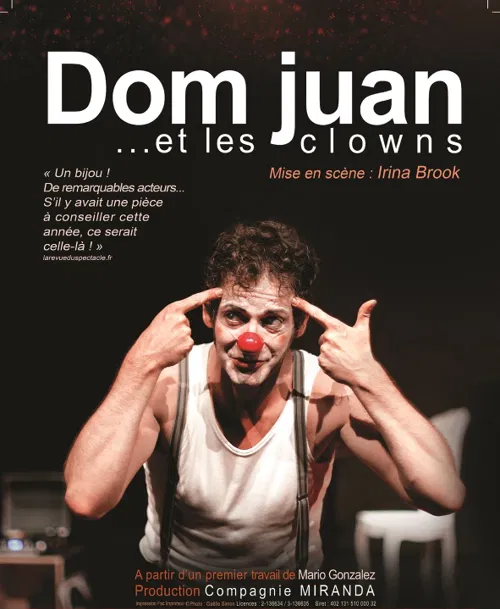 Affiche de Dom Juan... et les clowns