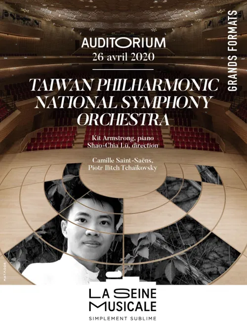 Affiche de Taïwan Philharmonic : Kit Armstrong